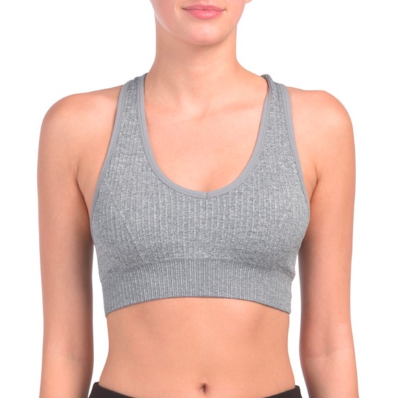BCBGeneration Other - Grey BCBGeneration ribbed sports / leisure bra